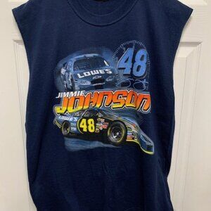 NASCAR JIMMIE JOHNSON MENS MUSCLE TEE